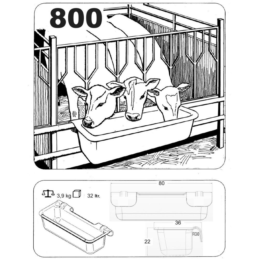 Sile 800, uzkarināma, 32 litri